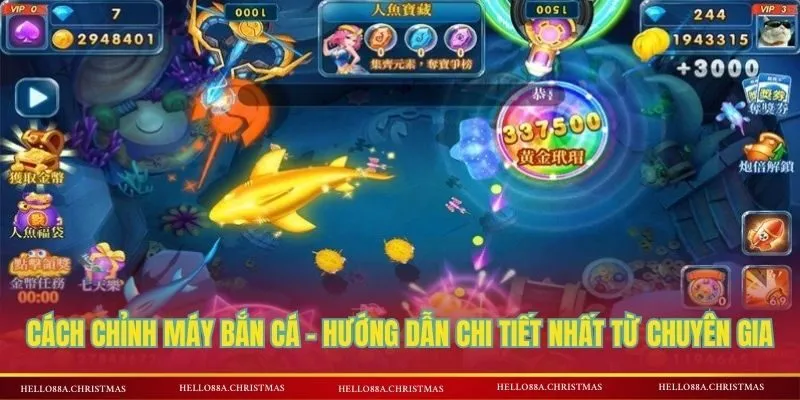 Cách chỉnh máy bắn cá